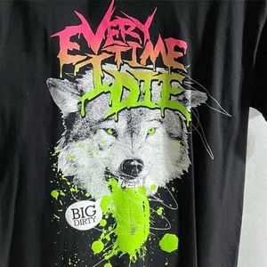 Every Time I Die vintage band tour merch t-shirt